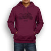 Aprilia Tuono V4 1100 Factory 2016 Premium Motorcycle Art Men’s Hoodie