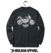 Aprllia Shiver 900 2019 Premium Motorbike Hoodie Or Crew Sweat Shirt