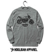 Aprllia Shiver 900 2019 Premium Motorbike Hoodie Or Crew Sweat Shirt