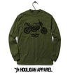 Aprllia Shiver 900 2019 Premium Motorbike Hoodie Or Crew Sweat Shirt