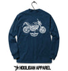 Aprllia Shiver 900 2019 Premium Motorbike Hoodie Or Crew Sweat Shirt