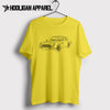 Aston Martin DB5 007 1965 Inspired Car Art Men’s T-Shirt