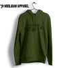 Aston Martin DB9 GT 2017 Inspired Car Art Men’s Hoodie