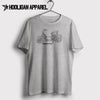Auto Fauteuil 1910 Inspired Moped Art Men’s T-Shirt