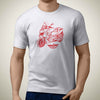HA BMW C400 GT 2019 Premium Motorcycle Art Men T-Shirt