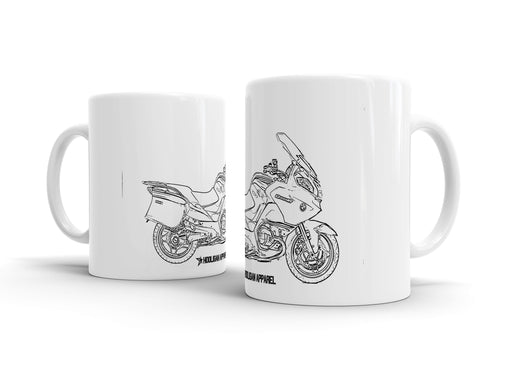 BMW R1200RT 2012 White Ceramic Mug Hooligan Apparel