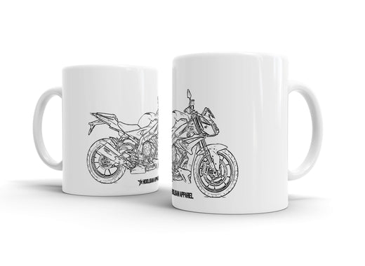 BMW S1000R 2017 White Ceramic Mug Hooligan Apparel