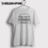 BMW 2002 Turbo 1974 Inspired Car Art Men’s T-Shirt