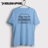 BMW 2002 Turbo 1974 Inspired Car Art Men’s T-Shirt