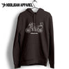 BMW F800GS Adventure 2017 Premium Motorcycle Art Men’s Hoodie