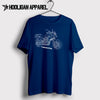 BMW F 700 GS 2017 Premium Motorcycle Art Men’s T-Shirt