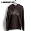 BMW F 700 GS 2017 Premium Motorcycle Art Men’s Hoodie