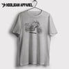 BMW F 700 GS 2017 Premium Motorcycle Art Men’s T-Shirt