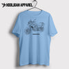 BMW F 800 GS 2018 Premium Motorcycle Art Men’s T-Shirt
