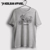 BMW F 800 GS 2018 Premium Motorcycle Art Men’s T-Shirt