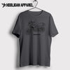 BMW F 800 GS 2018 Premium Motorcycle Art Men’s T-Shirt