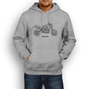 BMW HP2 Megamoto 2011 Premium Motorcycle Art Men’s Hoodie