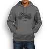 BMW HP4 2015 Premium Motorcycle Art Men’s Hoodie
