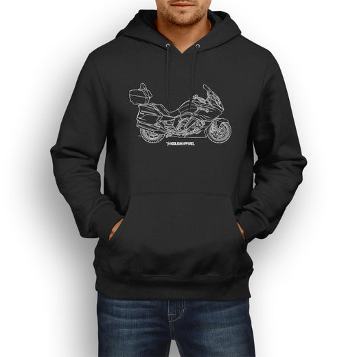 BMW K1600GTL 2017 Premium Motorcycle Art Men’s Hoodie
