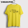 BMW M3 Coupe 2006 Inspired Car Art Men’s T-Shirt