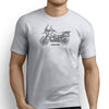 BMW R1200GS Adventure 90 Years Special Model 2013 Premium Motorcycle Art Men’s T-Shirt