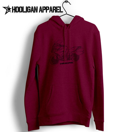 BMW R1200RT 2018 Premium Motorcycle Art Men’s Hoodie