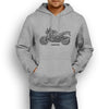 BMW R1200R 2010 Premium Motorcycle Art Men’s Hoodie