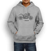 BMW RnineT 2017 Premium Motorcycle Art Men’s Hoodie