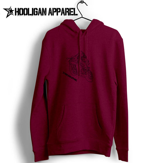 BMW S1000RR Wheelie 2011 Premium Motorcycle Art Men’s Hoodie