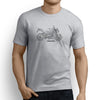 BMW S1000R 2017 Premium Motorcycle Art Men’s T-Shirt