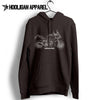 BMW S1000XR 2015 Premium Motorcycle Art Men’s Hoodie