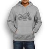 BMW S1000XR 2017 Premium Motorcycle Art Men’s Hoodie