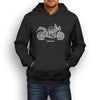 Benelli Tornado Naked TRE 1130 2013 Premium Motorcycle Art Men’s Hoodie