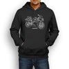 Benelli TornadoTre 1130 2009 Premium Motorcycle Art Men’s Hoodie