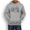 Benelli TornadoTre 1130 2009 Premium Motorcycle Art Men’s Hoodie
