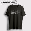 Bentley Continental GT Coupe Inspired Car Art Men’s T-Shirt