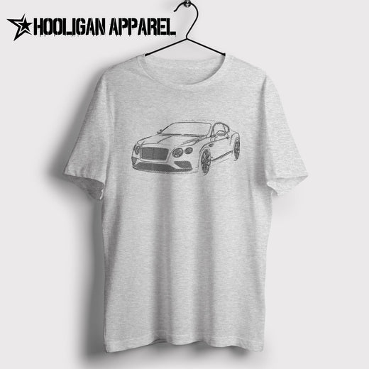 Bentley Continental GT Coupe Inspired Car Art Men’s T-Shirt
