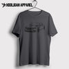 Bentley Continental GT Coupe Inspired Car Art Men’s T-Shirt