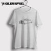 Bentley Mark VI Pininfarina Cabriolet 1949 Inspired Car Art Men’s T-Shirt