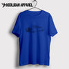 Bentley Mark VI Pininfarina Cabriolet 1949 Inspired Car Art Men’s T-Shirt