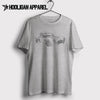 Bentley R type AC COBRA 1999 Inspired Car Art Men’s T-Shirt