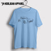 Bentley R type AC COBRA 1999 Inspired Car Art Men’s T-Shirt