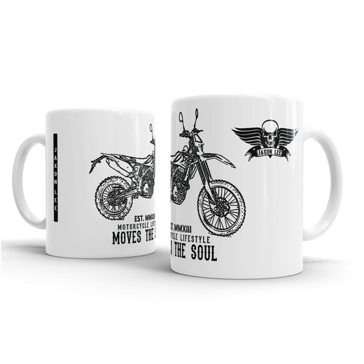 JL Illustration For A Beta Dual Sport RS Motorbike Fan – Gift Mug