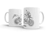 Buell Ulysses XB12X 2010 White Ceramic Mug Hooligan Apparel
