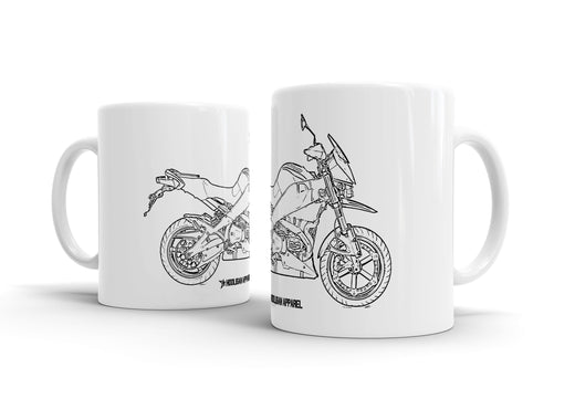 Buell Ulysses XB12X 2010 White Ceramic Mug Hooligan Apparel