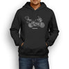Buell Ulysses XB12XT 2010 Premium Motorcycle Art Men’s Hoodie