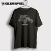 Can AM Maverick X3 X rs TURBO R 2017 Premium Motorcycle Art Men’s T-Shirt