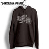 Custom motorbike  Premium Motorcycle Art Men’s Hoodie