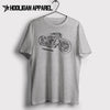 Custom motorbike  Premium Motorcycle Art Men’s T-Shirt