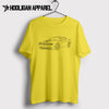 Dodge Challenger 2017 Inspired Car Art Men’s T-Shirt